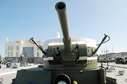 Лёгкий пушечный танк Т-26РТ образца 1933 года, музей «Боевая слава Урала» 