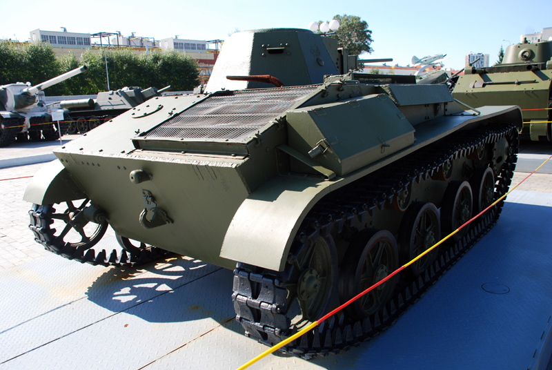 Лёгкий танк Т-60, музей «Боевая слава Урала» 