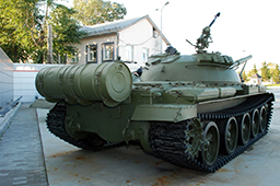 Средний танк Т-62 образца 1961 года, музей «Боевая слава Урала» 