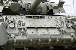 Основной танк Т-80УД «Береза» образца 1985 года, музей «Боевая слава Урала» 