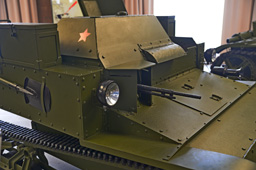 Танкетка Т-27, музей «Боевая слава Урала», г.Верхняя Пышма