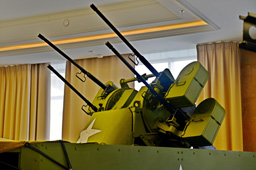 Зенитная самоходная установка М16, музей «Боевая слава Урала», г.Верхняя Пышма