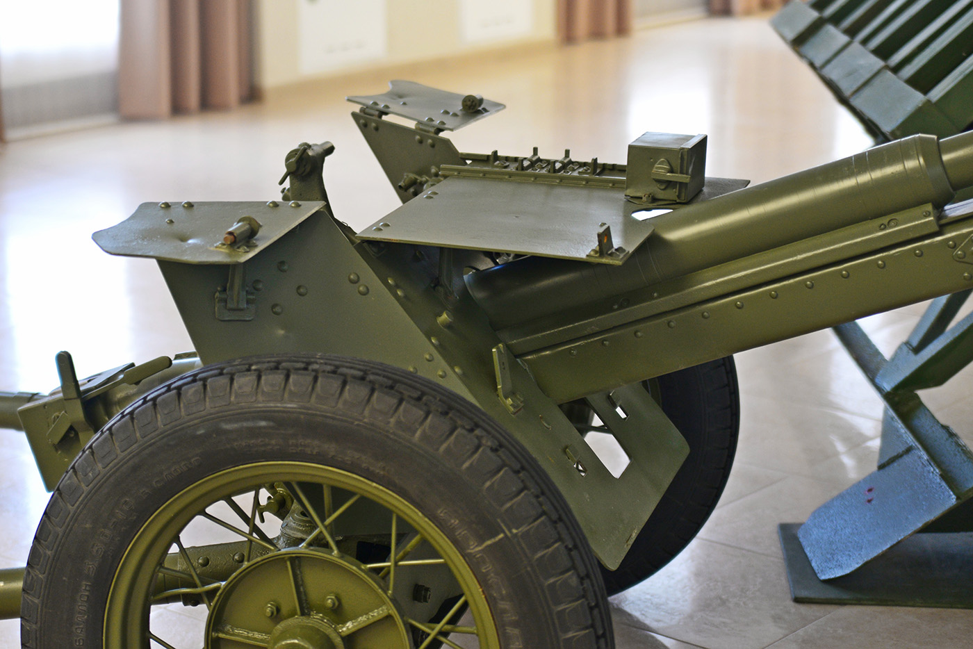 45-мм противотанковая пушка 19-К обр.1932 года, музей «Боевая слава Урала»