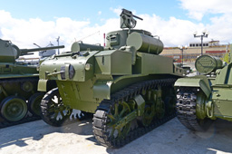 Лёгкий танк M3A1 «Stuart», музей «Боевая слава Урала», г.Верхняя Пышма