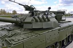 Т-80УД «Береза» образца 1985 года, музей «Боевая слава Урала», г.Верхняя Пышма