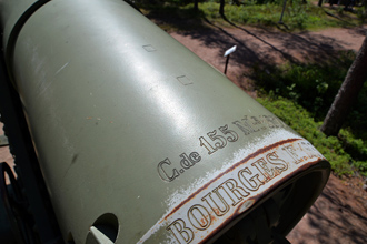 155 K 77 (de Bange 155 mm long cannon Mle.1877), Музей оборонительной линии «Салпа», община Миехиккяля