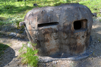 Бронеколпаки, Музей оборонительной линии «Салпа», община Миехиккяля