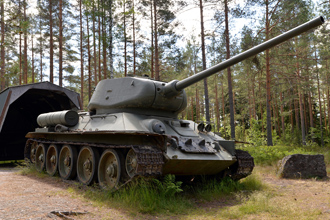 Средний танк Т-34-85, Музей линии Салпа