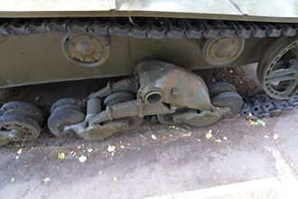 Лёгкий танк Т-26 (макет с подлинными элементами), «Музей боевой и трудовой славы» в Парке Победы, Саратов