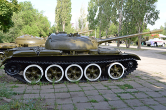 Средний танк Т-54 обр. 1951 года, «Музей боевой и трудовой славы» в Парке Победы, Саратов