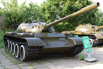 Средний танк Т-54 обр. 1951 года, «Музей боевой и трудовой славы» в Парке Победы, Саратов