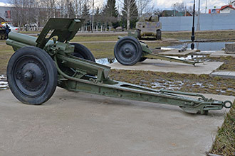 122-мм гаубица образца 1910/30 годов, Ленино-Снегирёвский военно-исторический музей