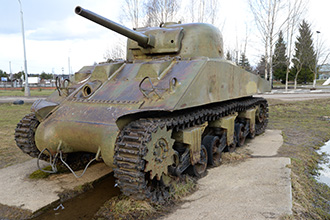 Средний танк М4А2 «Sherman», Ленино-Снегирёвский военно-исторический музей