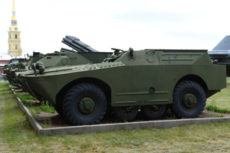 Боевая машина 9П110 комплекса 9К14 «Малютка» (на базе БРДМ-1), Артиллерийский музей, СПб