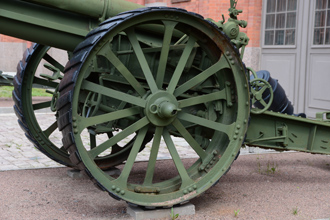 127-мм тяжёлая полевая пушка системы Армстронга (Ordnance BL 60-pounder), Артиллерийский музей, СПб