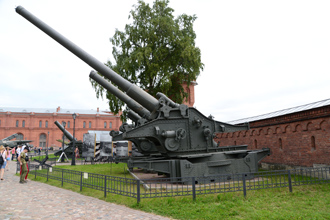 210-мм пушка образца 1939 года (Бр-17), Артиллерийский музей, СПб