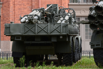 Транспортно-заряжающая машина 9Т452 РСЗО 9К57 «Ураган», Артиллерийский музей, СПб