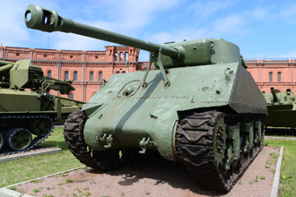 Cредний танк М4А2 «Шерман», Артиллерийский музей, СПб