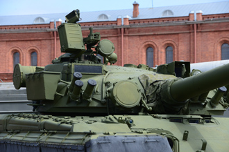 Основной танк Т-80Б, Артиллерийский музей, СПб