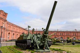 240-мм самоходный миномёт 2С4 «Тюльпан», Артиллерийский музей, СПб
