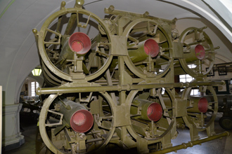 Пусковая установка 2П5 тактического ракетного комплекса 2К5 «Коршун», Артиллерийский музей, СПб