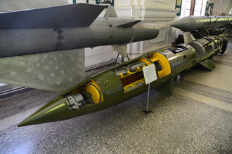 Макет ракеты 9М79К тактического комплекса «Точка», Артиллерийский музей, СПб