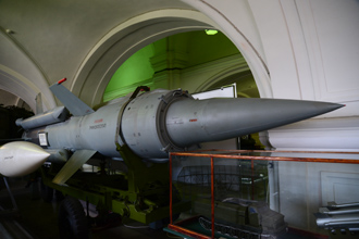 Зенитная управляемая ракета 3М8 ЗРК 2К11 «Круг», Артиллерийский музей, СПб