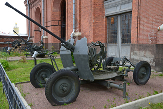 25-мм зенитная пушка 72-К обр.1940 года, Артиллерийский музей, СПб