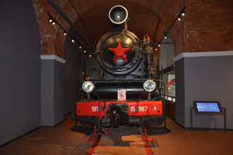Паровоз-танк 9П-15387, Музей железных дорог России, Санкт-Петербург