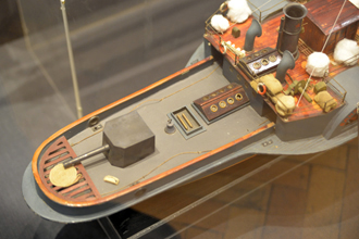 Модель канонерской лодки «Ваня-коммунист», Музей обороны Царицына