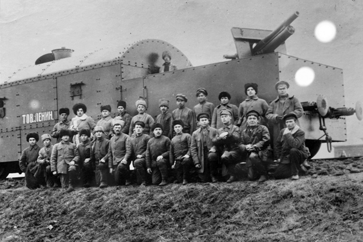 Команда бронепоезда «Тов. Ленин», Царицын, 1918 год, Музей обороны Царицына
