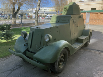 Реплика бронеавтомобиля БА-20, Музей обороны Царицына