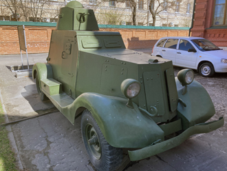 Реплика бронеавтомобиля БА-20, Музей обороны Царицына