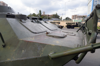 Бронетранспортёр БТР-70, Экспозиция военной техники на центральной набережной Волгограда