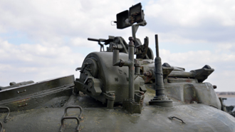 Основной танк Т-80Б, Экспозиция военной техники на центральной набережной Волгограда