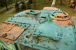 Крыша бронерубки ИСУ-152
