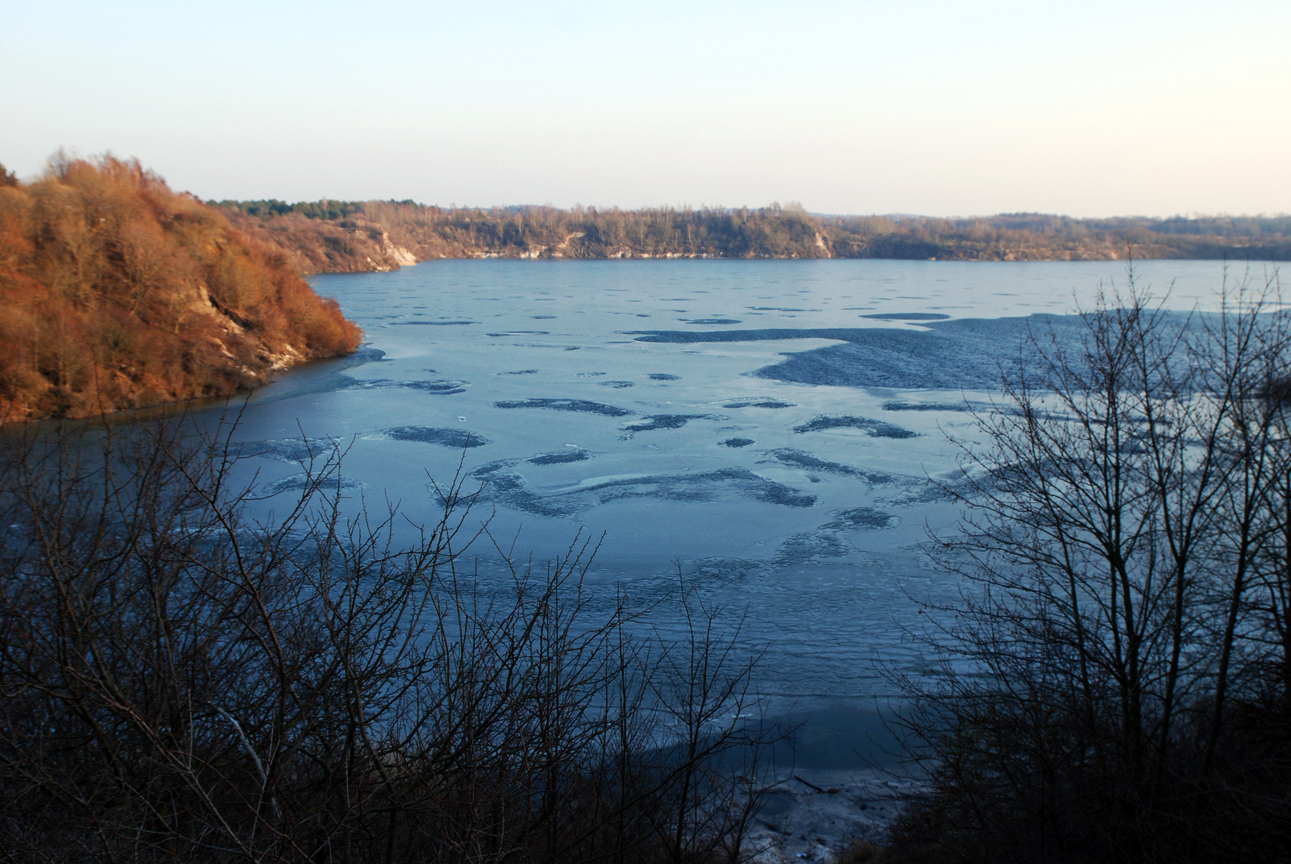Озеро в янтарном калининградской области
